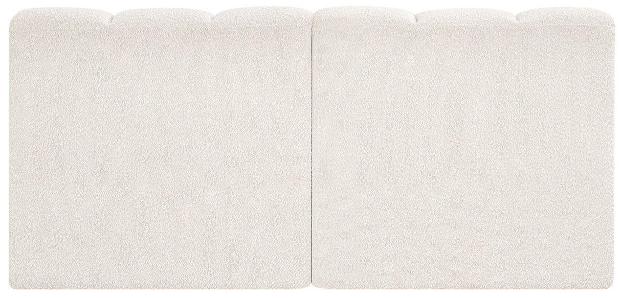 Arc - Boucle Fabric 2 Seats Modular Sofa