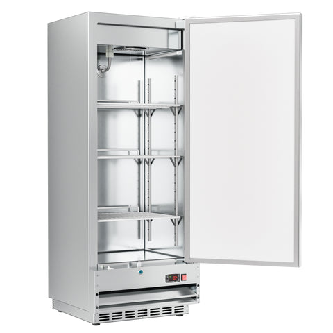 25 in. Commercial Stainless Steel 1-Door Reach-In Refrigerator, 12 cu. ft. RIR-1D-SS12C