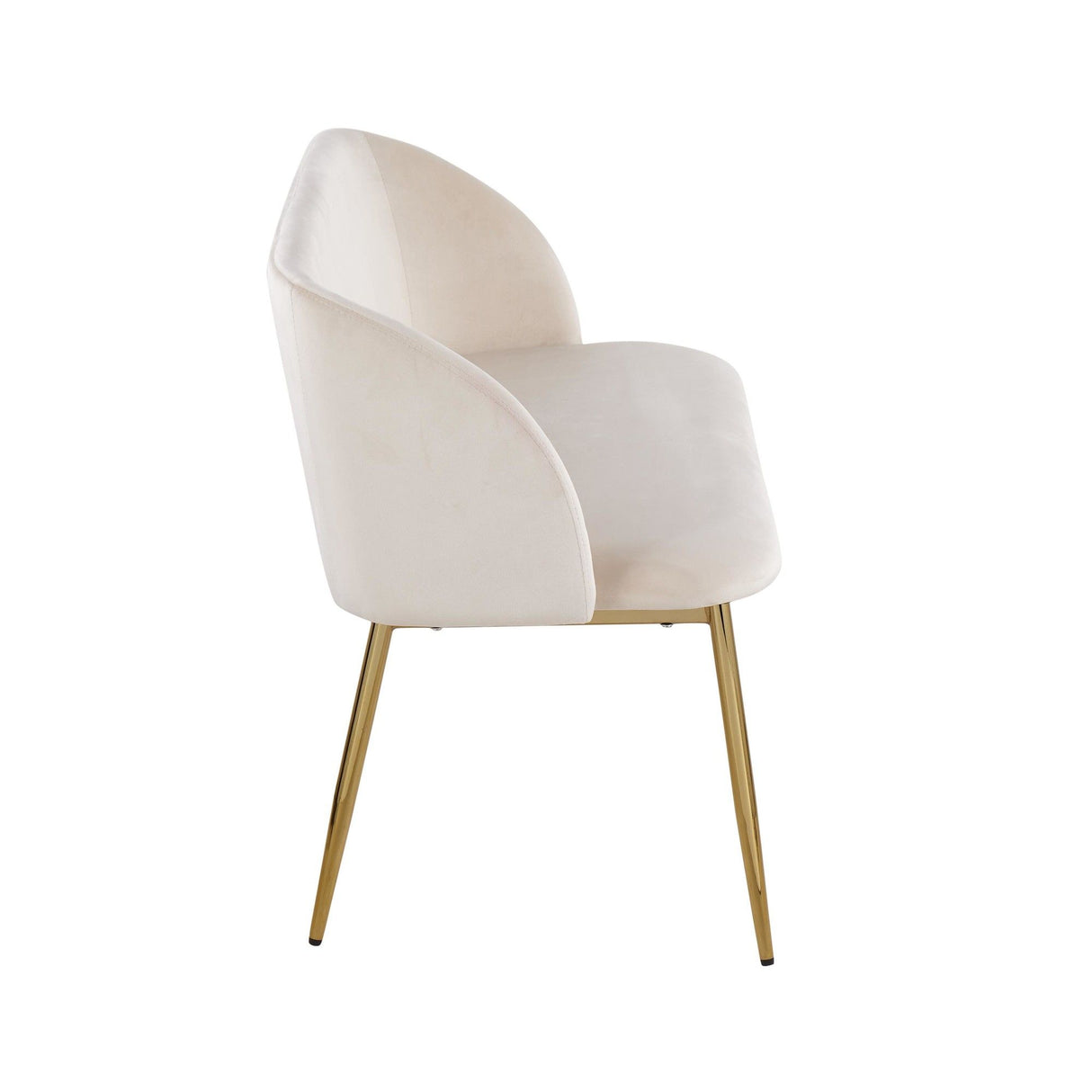 Luna - Glam Bench - Gold Legs