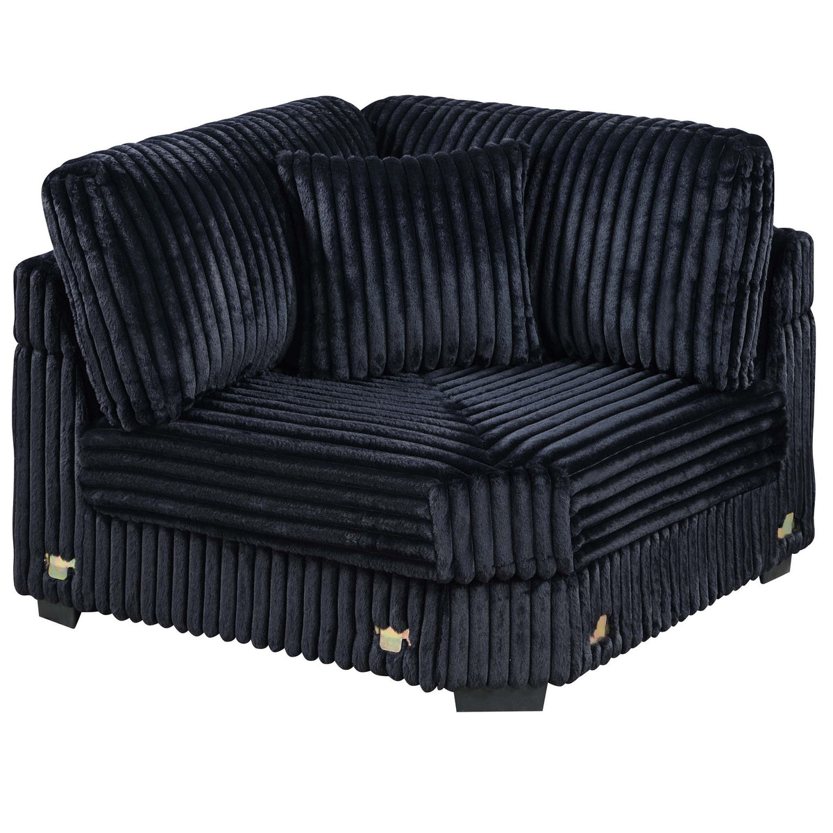 Corner Wedge Chair With Pillow, Living Room Furniture