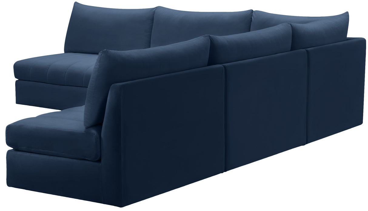 Jacob - Modular Corner Armless Sectional 5 Piece