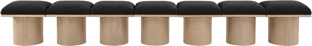 Pavilion - 7 Piece Modular Bench With Natural Base