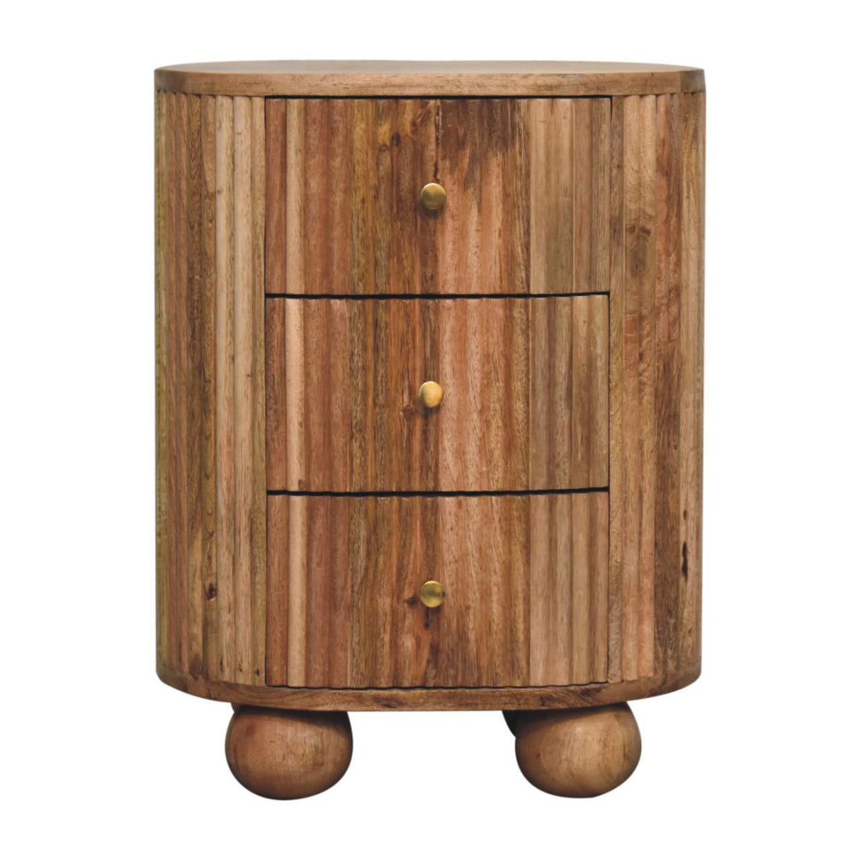 Soba - Ball Drawer Bedside Table