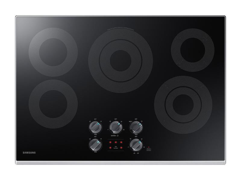 30" Smart Electric Cooktop in Stainless Steel - (NZ30K6330RS)