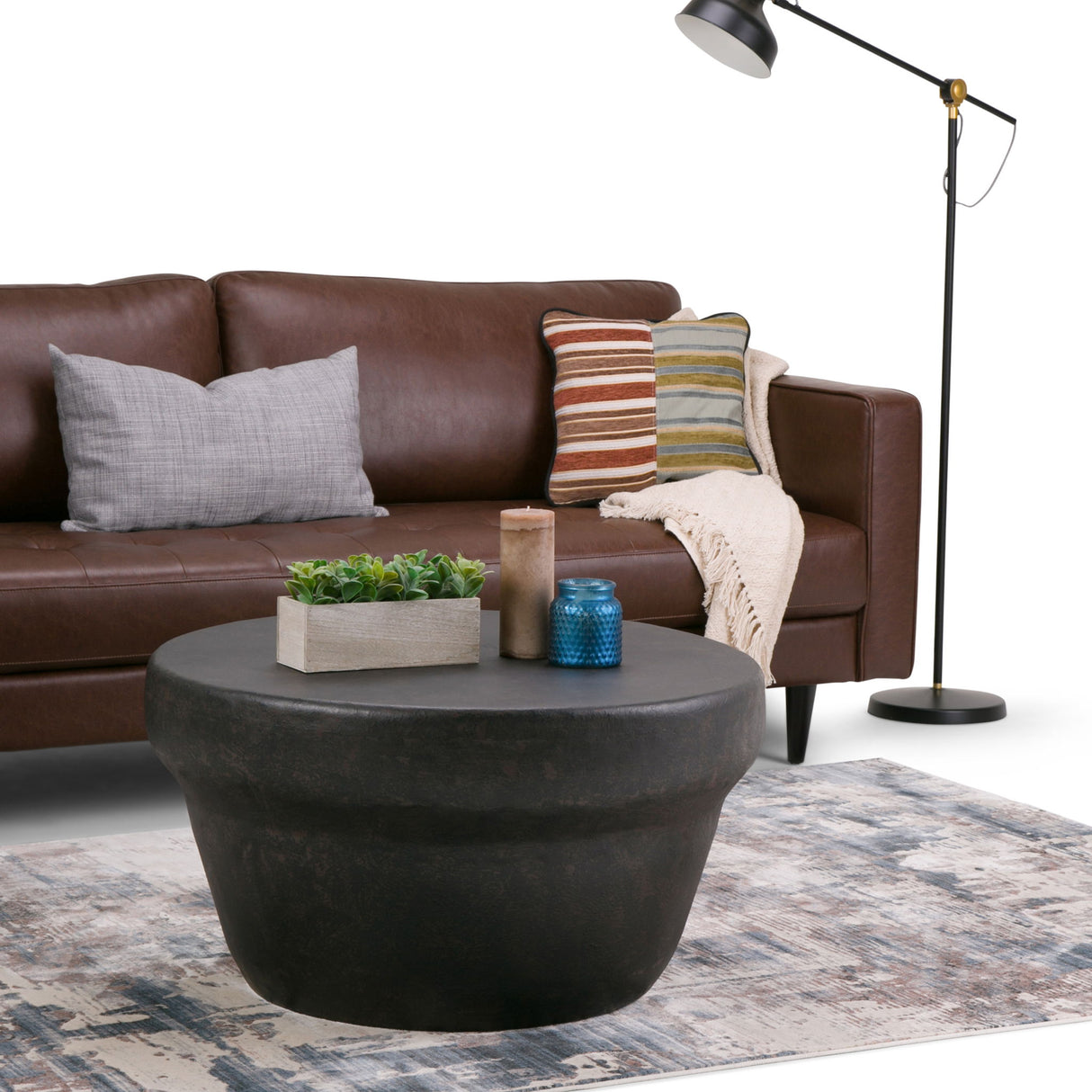 Garvy - Coffee Table - Rustic Bronze