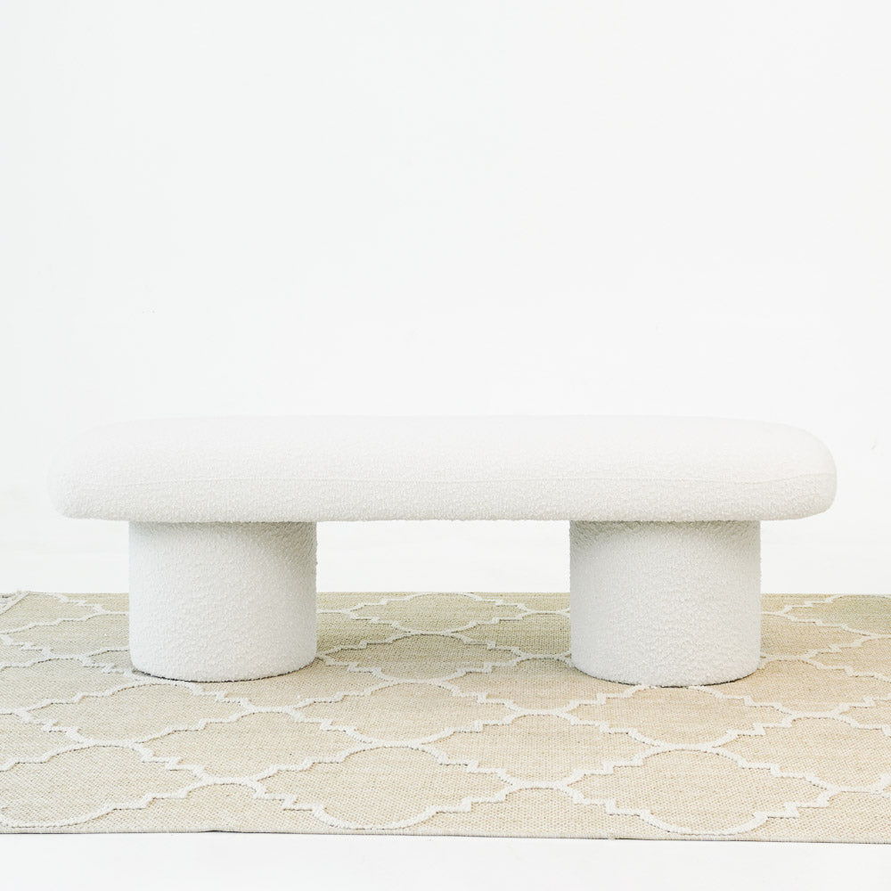 Randolph - Bench - Ivory