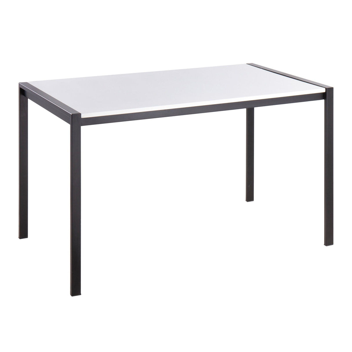 Fuji - Contemporary Dining Table - Black Metal