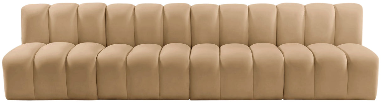 Arc - Velvet 4 Seats Modular Sofa