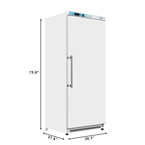 20 Cu. Ft. Commercial Reach-in Refrigerator in White with Manual Defrost (KM-RMD20WH)