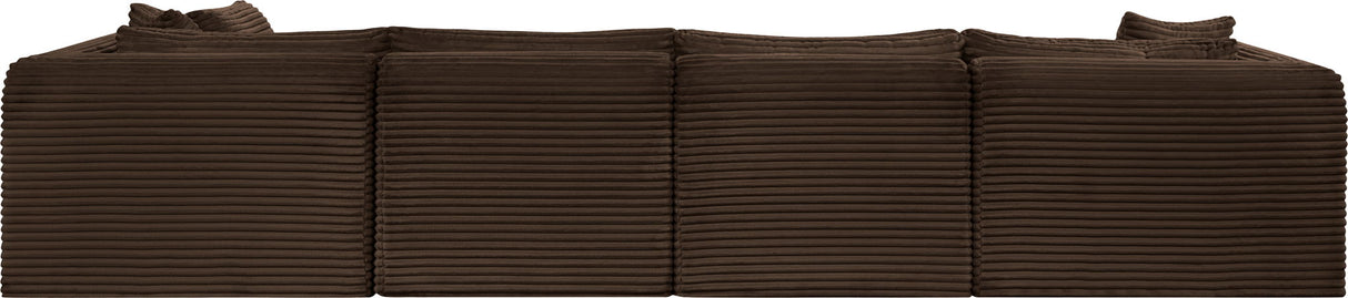 Shaggy - 6 Piece Modular U-Shaped Sectional