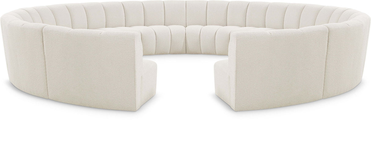 Infinity - 12 Piece Boucle Modular Sectional