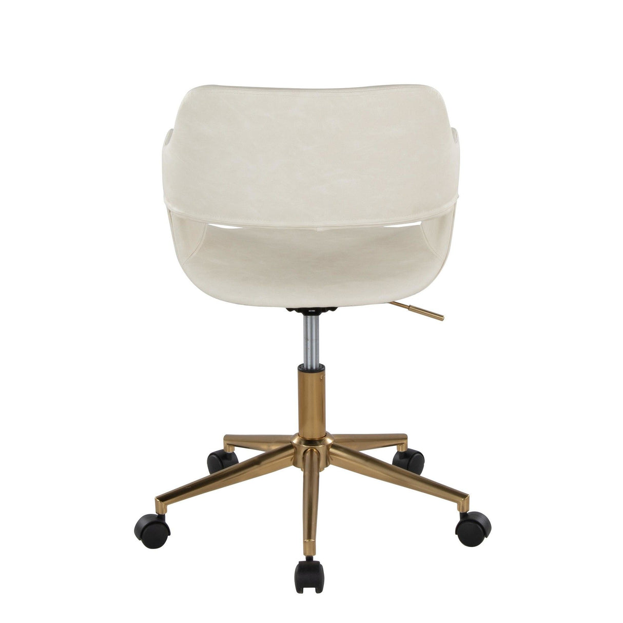 Margarite - Task Chair - Gold Metal