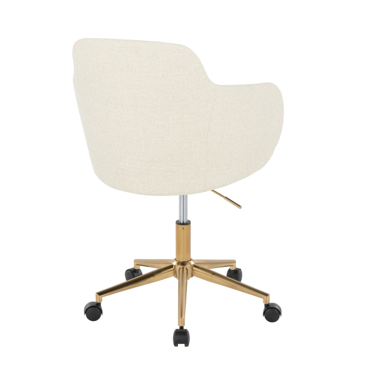 Boyne - Office Chair - Beige And Gold