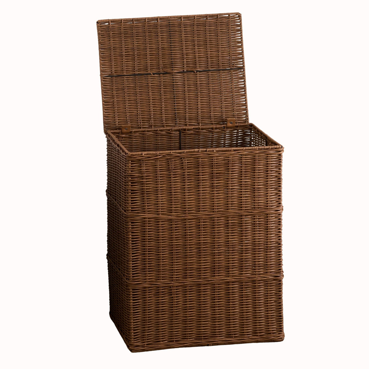 Rectangular Laundry Hamper - Chocolate