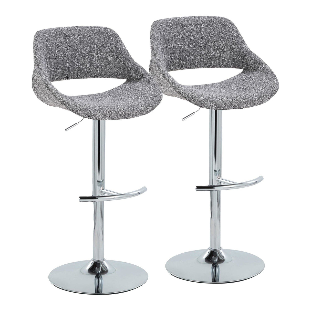 Fabrizzi - Adjustable Bar Stool Set