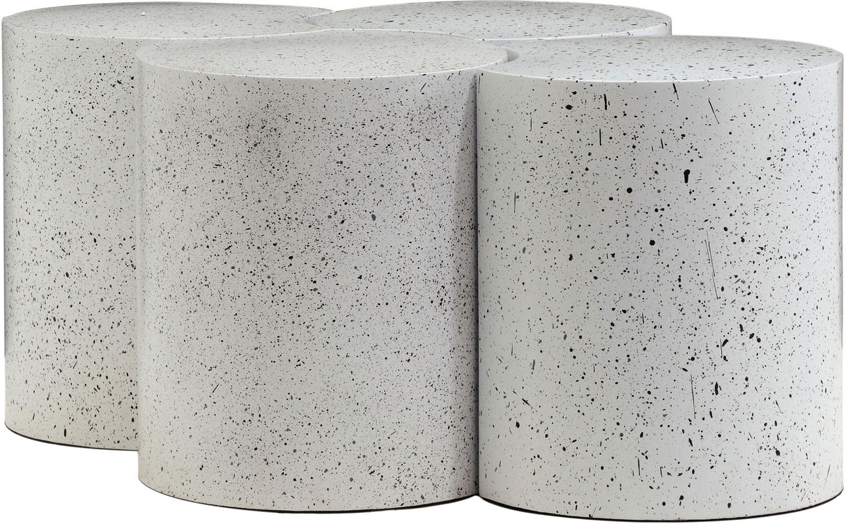 Dimple - 4 Piece Modular Coffee Table - Terazzo Finish