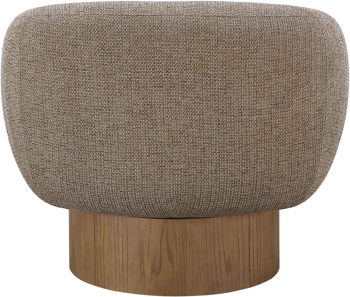 Avella - Interwoven Fabric Swivel Accent Chair