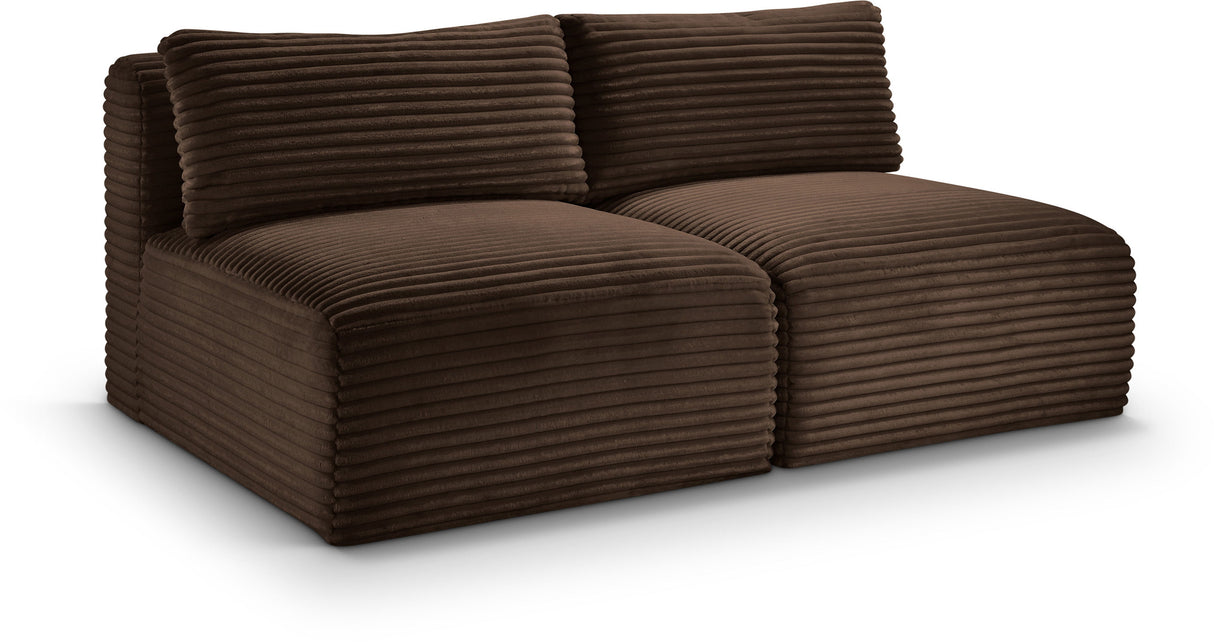 Shaggy - 2 Seat Modular Armless Sofa