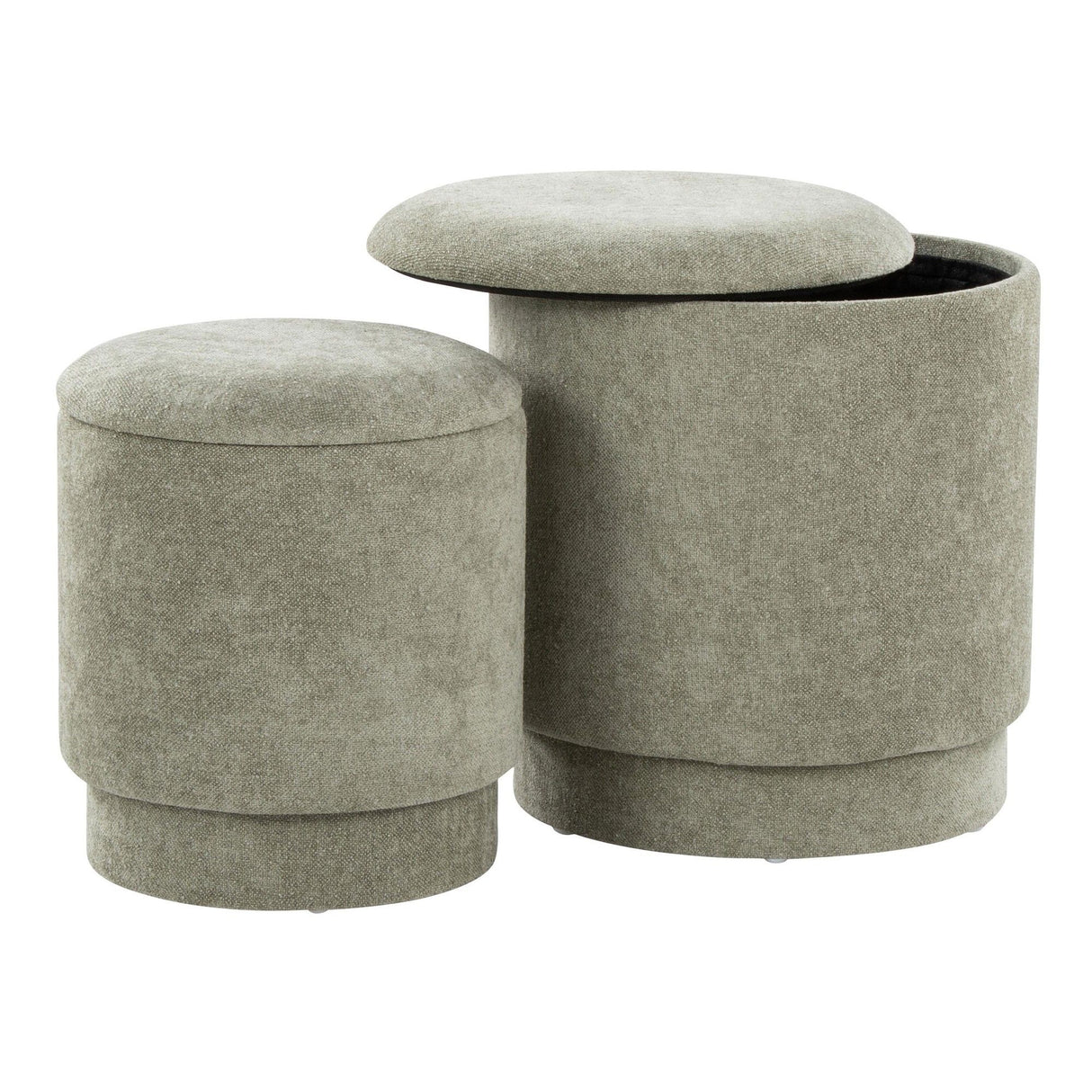 Marla - Upholstered Ottoman Set (Set of 2)