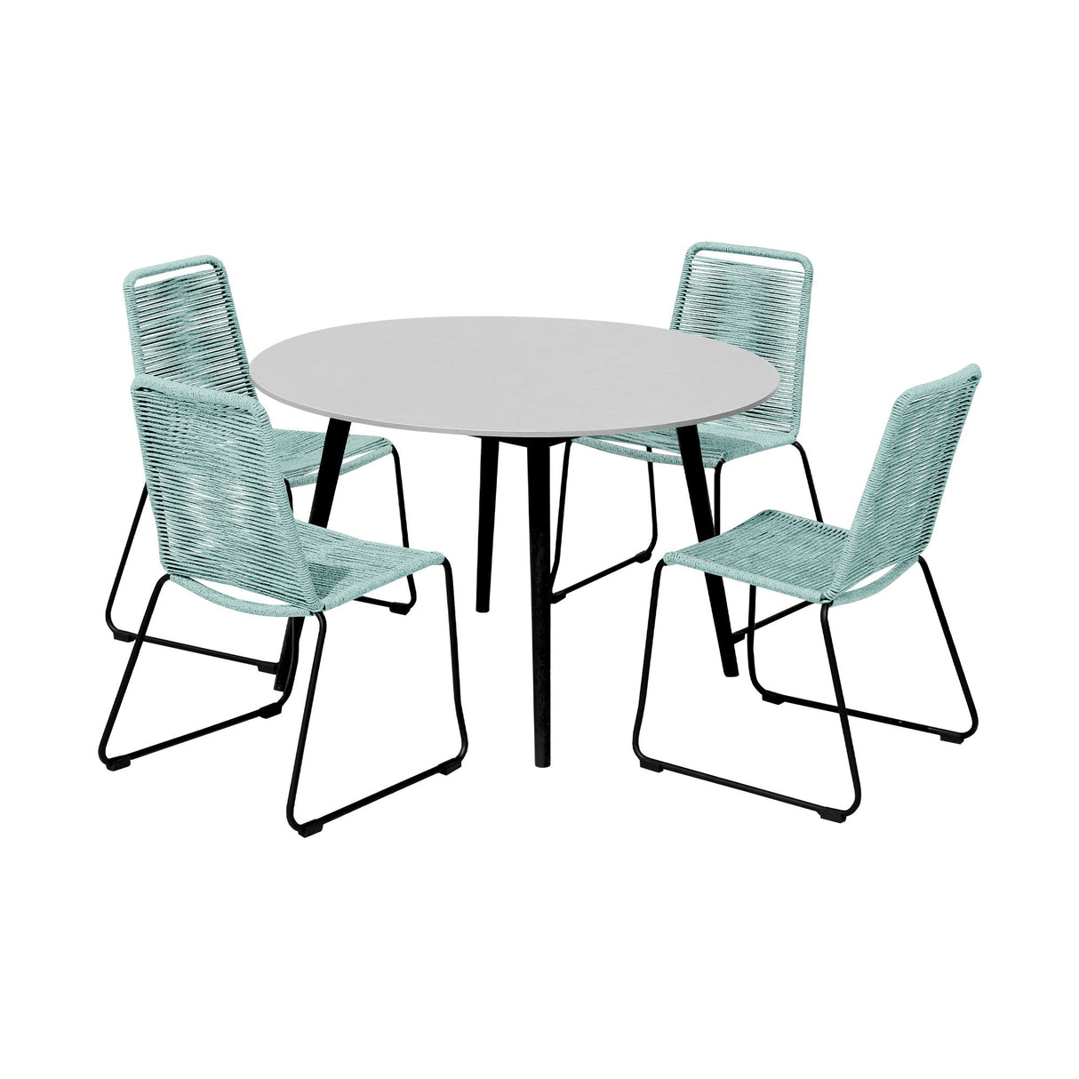 Kylie And Shasta - 5 Piece Outdoor Patio Dining Set