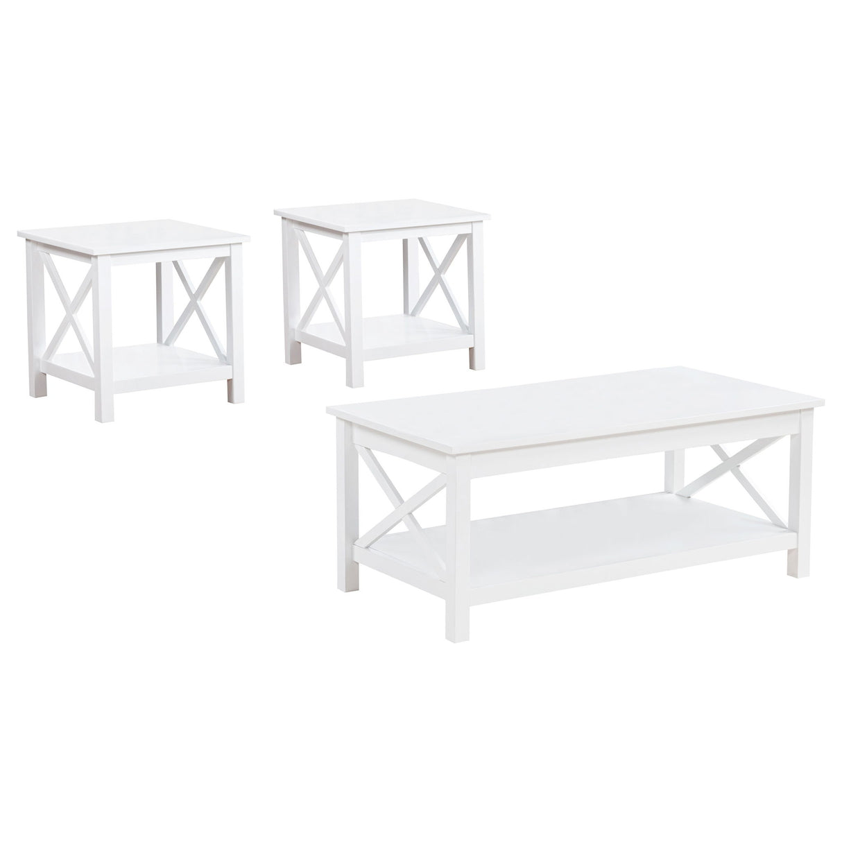 Slater - Table Set With X-Frame Design