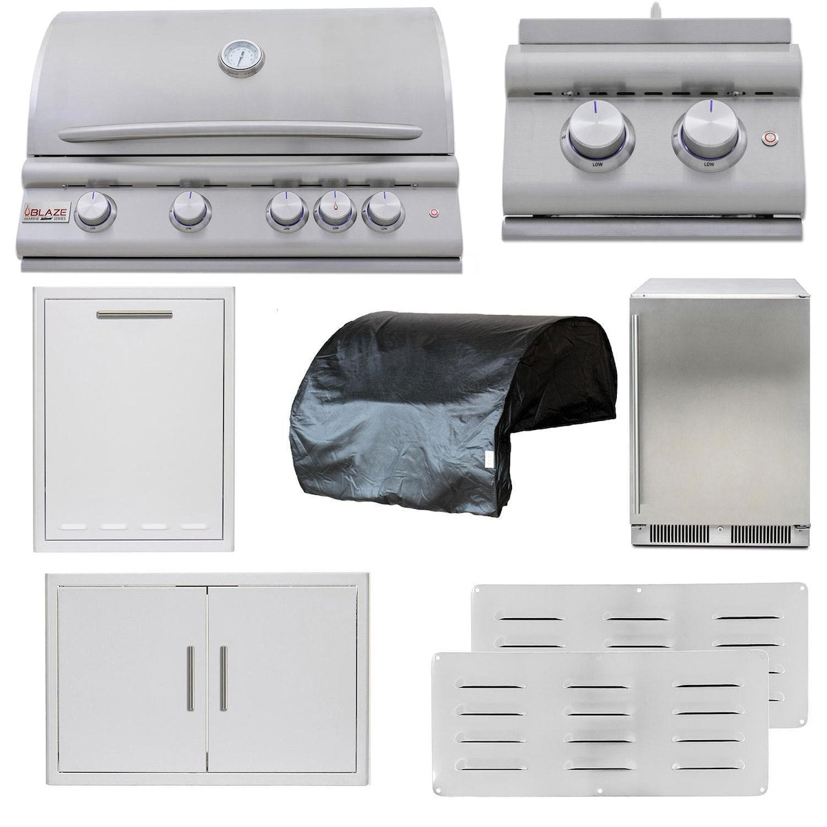 Blaze LTE+ Marine Grade 8-Piece 32-Inch Propane Outdoor Kitchen Package