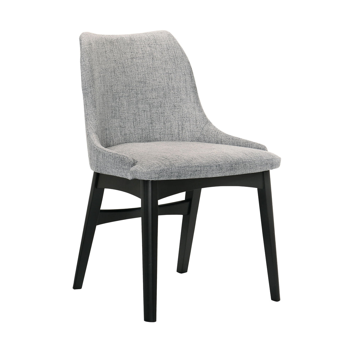 Azalea - Dining Side Chairs (Set of 2) - Gray / Black