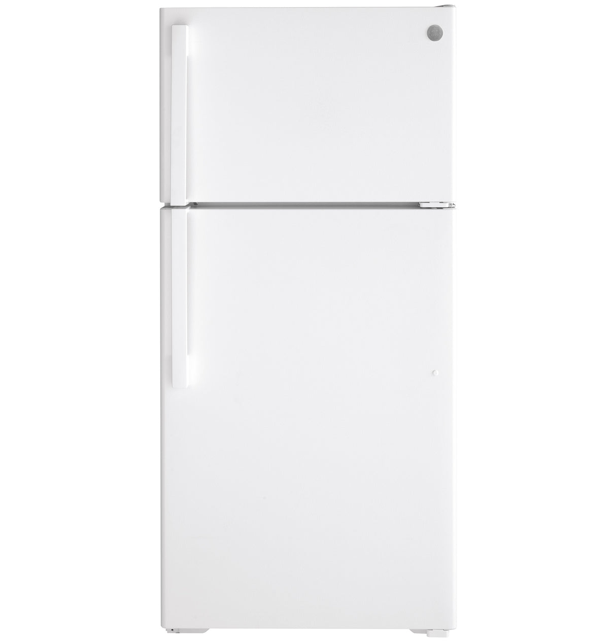 GE GTE16DTNRWW - 15.6 Cu. Ft. Top-Freezer Refrigerator - White