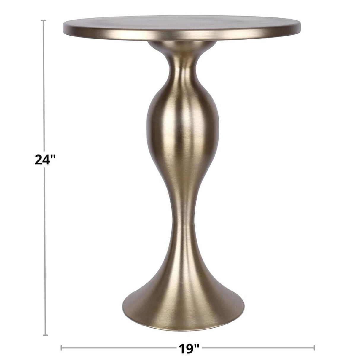 Ashland - 24" Metal Accent Table