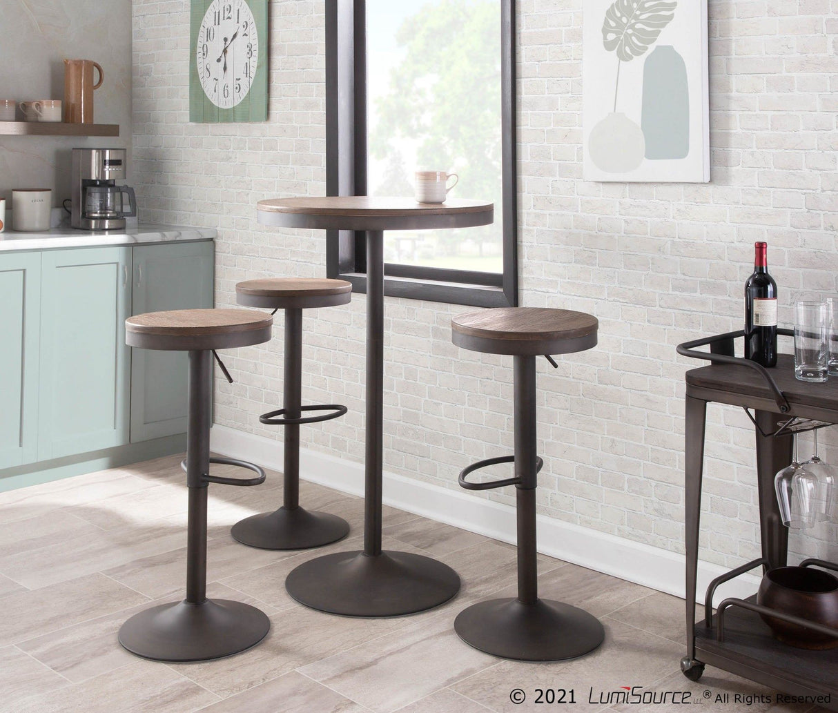 Dakota - Adjustable Bar / Dinette Table