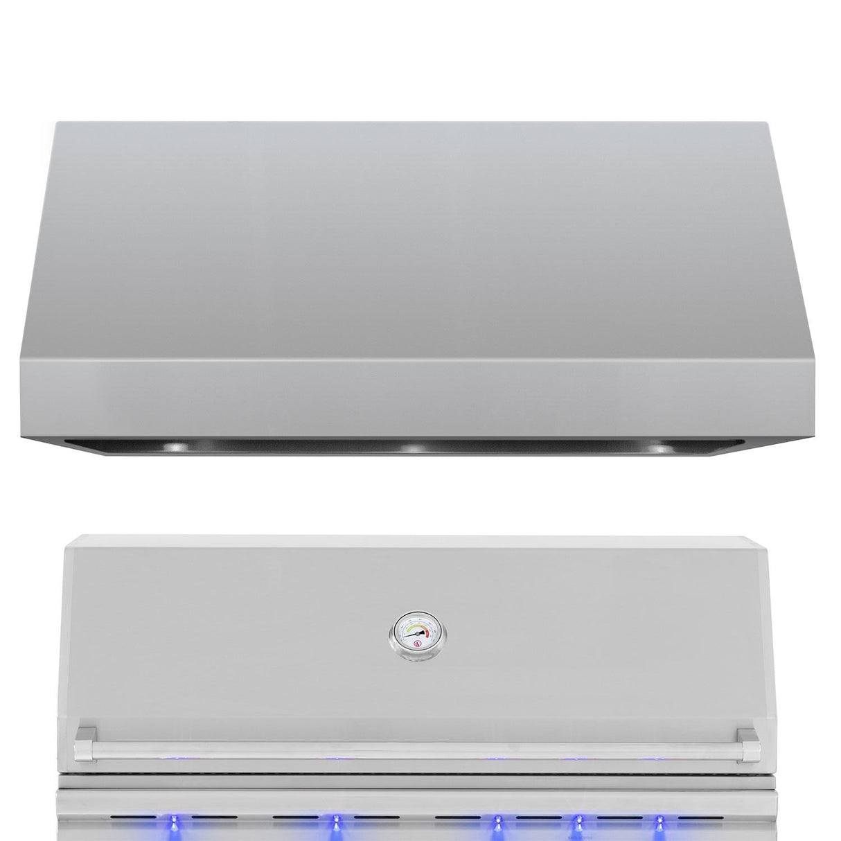 Summerset 10-in Wye Duct Fitting for 48-in Vent Hood - VH48-2-WDF