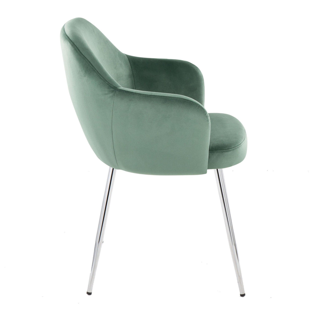 Buena - Dining Chair (Set of 2) - Chrome Metal Legs