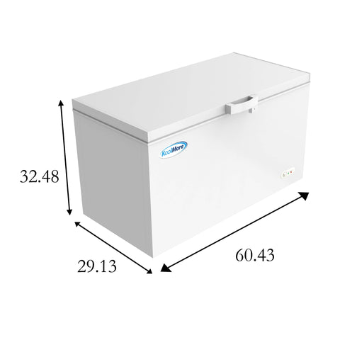 60 in. Commercial Chest Freezer 15.9 cu ft. SCF-16C.