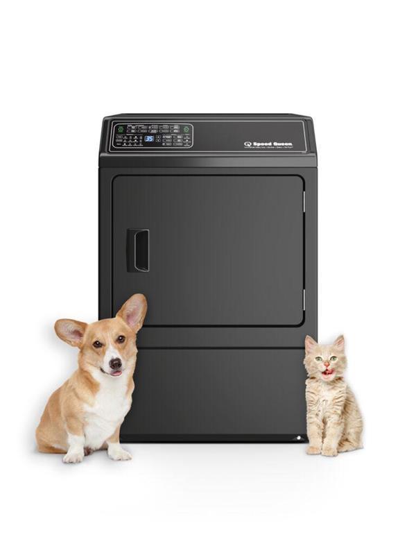 DF7 Sanitizing Gas Dryer with Front Control Pet Plus(TM) Steam Over-Dry Protection Technology ENERGY STAR(R) Certified 5-Year Warranty - (DF7004BG)