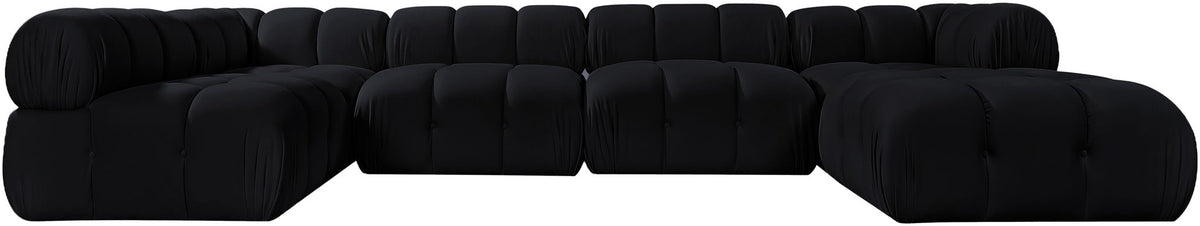 Orin - 6 Piece Modular Sectional (3 Modular Chairs, 2 Corner Chairs & Ottoman)