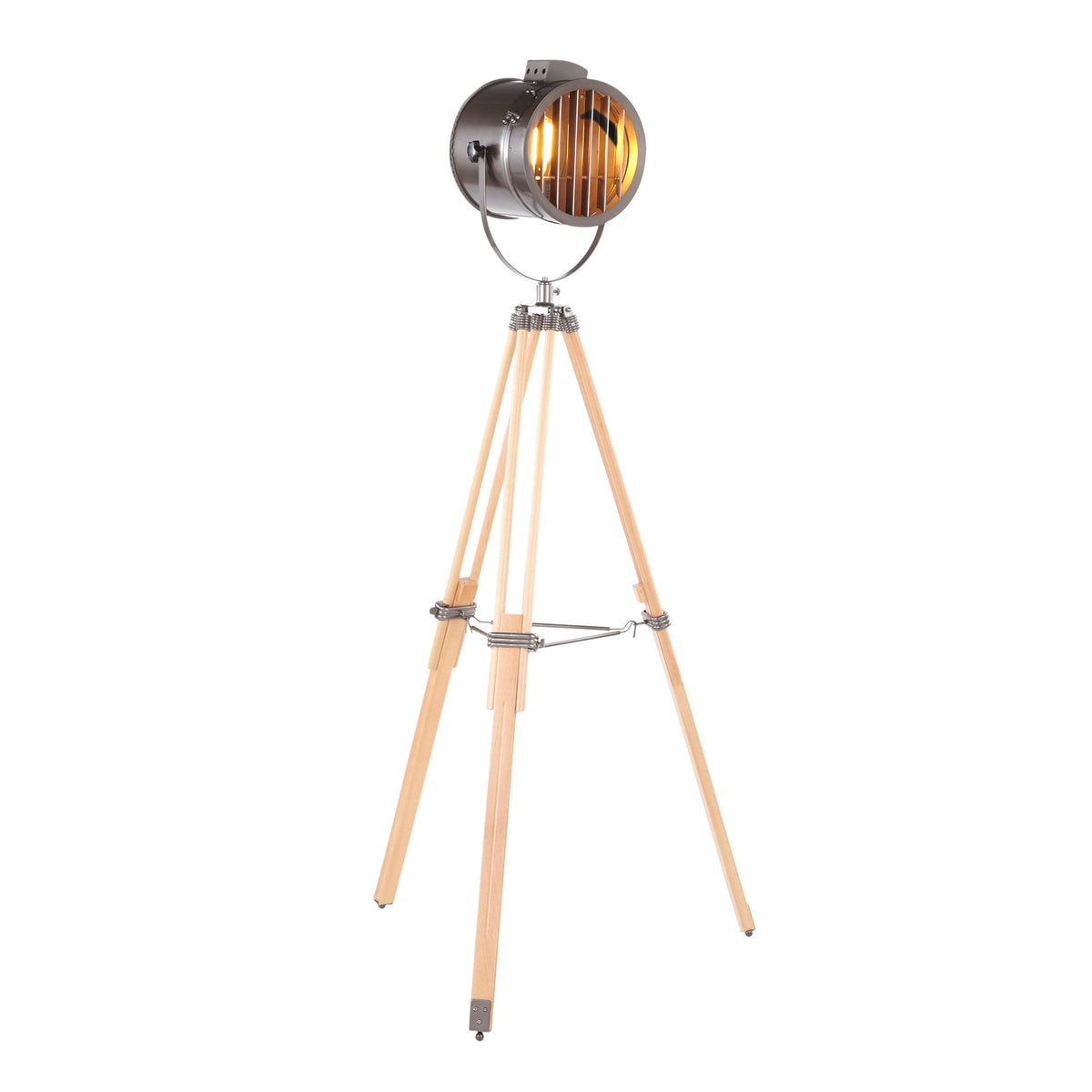 Ahoy - Industrial Floor Lamp - Natural