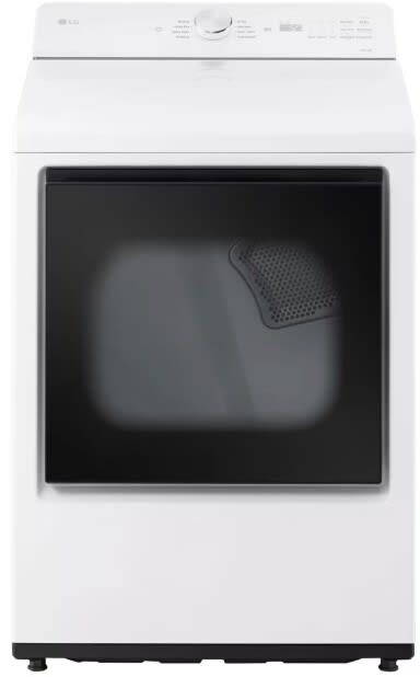 LG DLG8201W Gas Dryer front angle