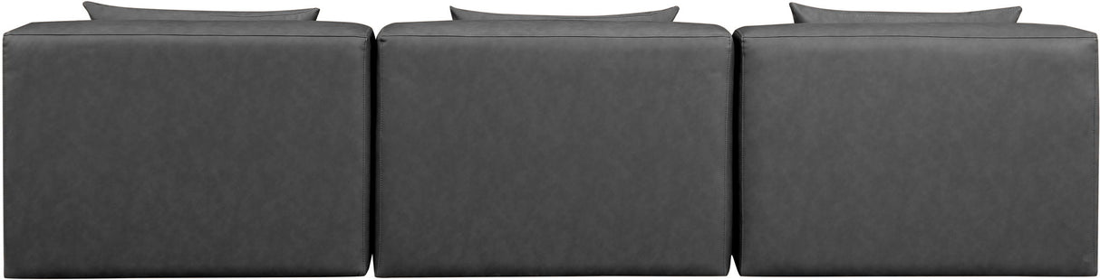 Cube - Modular 3 Seat Armless Sofa