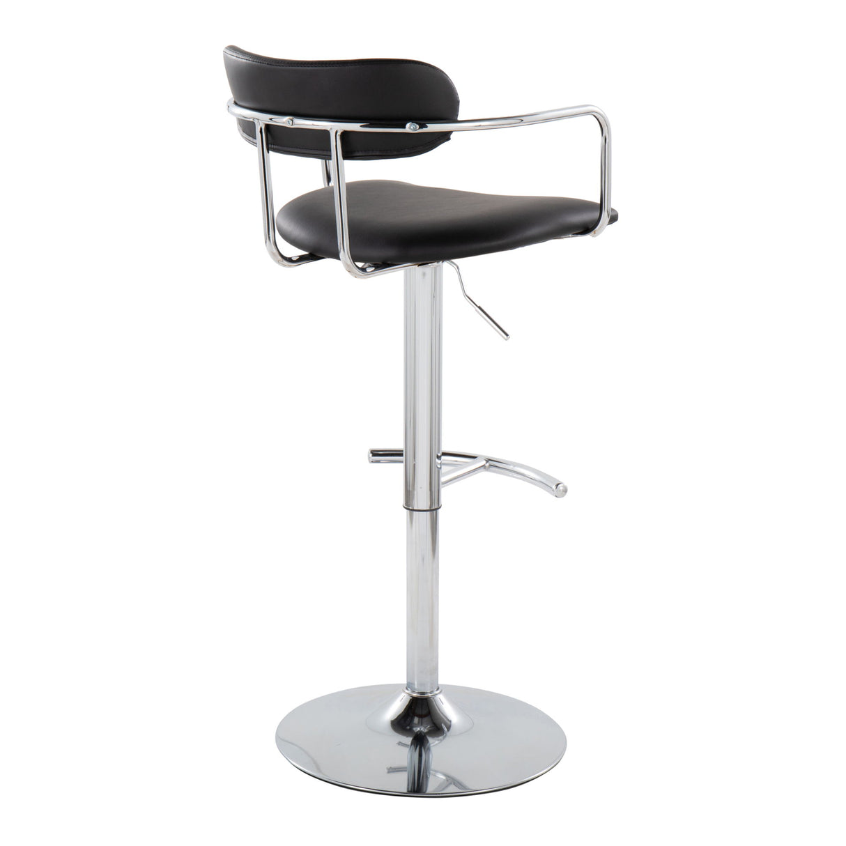 Demi - Adjustable Barstool (Set of 2) - Black