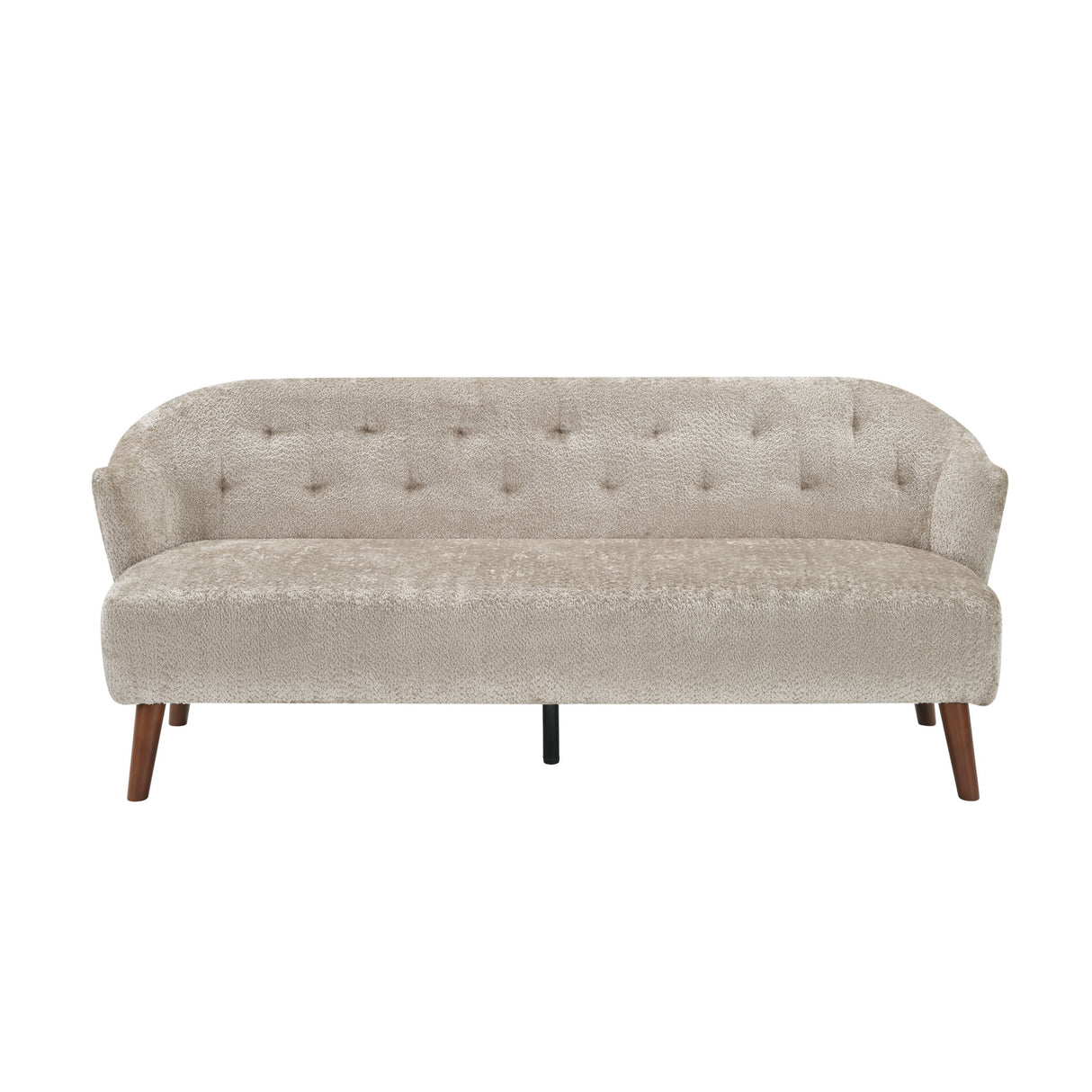 3 Seater Tufted Upholstered Couch Comfy Living Room Sofa