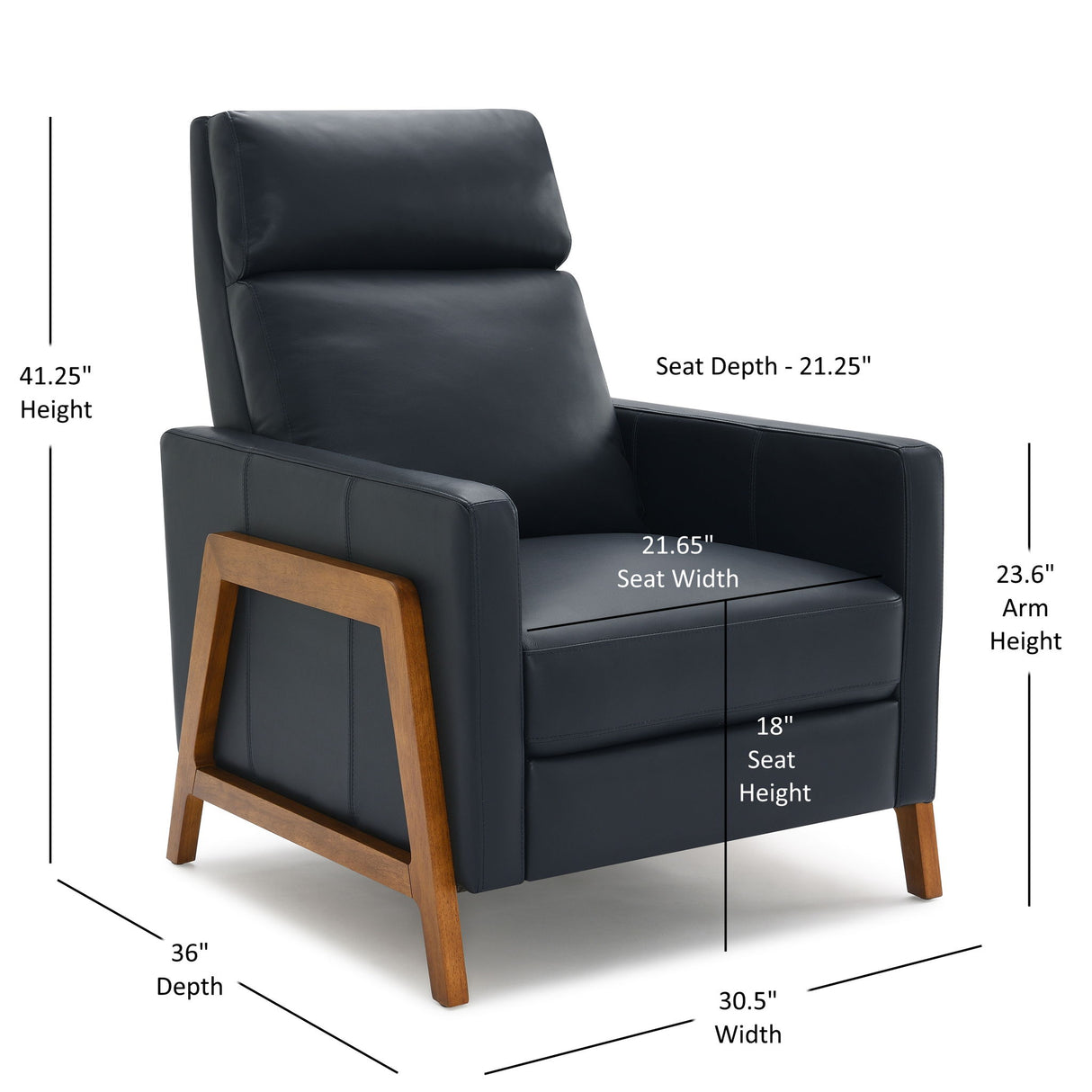 Richland - Push Back Recliner Chair