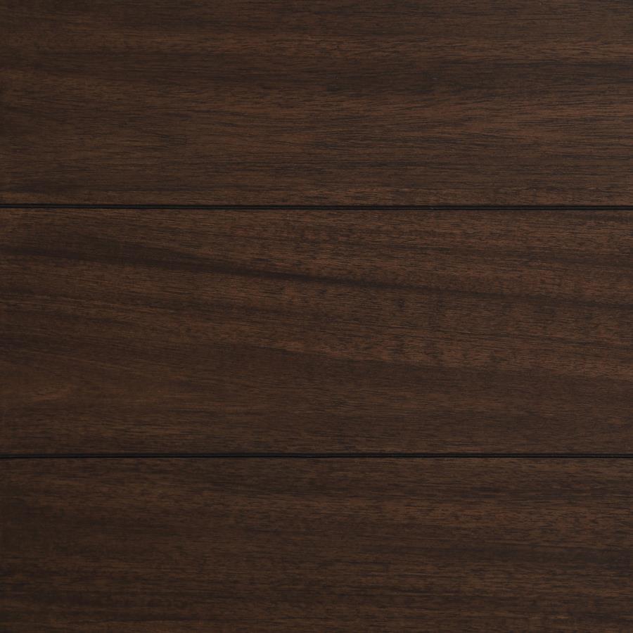 Madelyn Ladder Back Side Chairs Dark Cocoa and Coastal White (set of 2) - (110382)