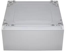 LG SIGNATURE WDP8P 29 Inch Laundry Pedestal Platinum
