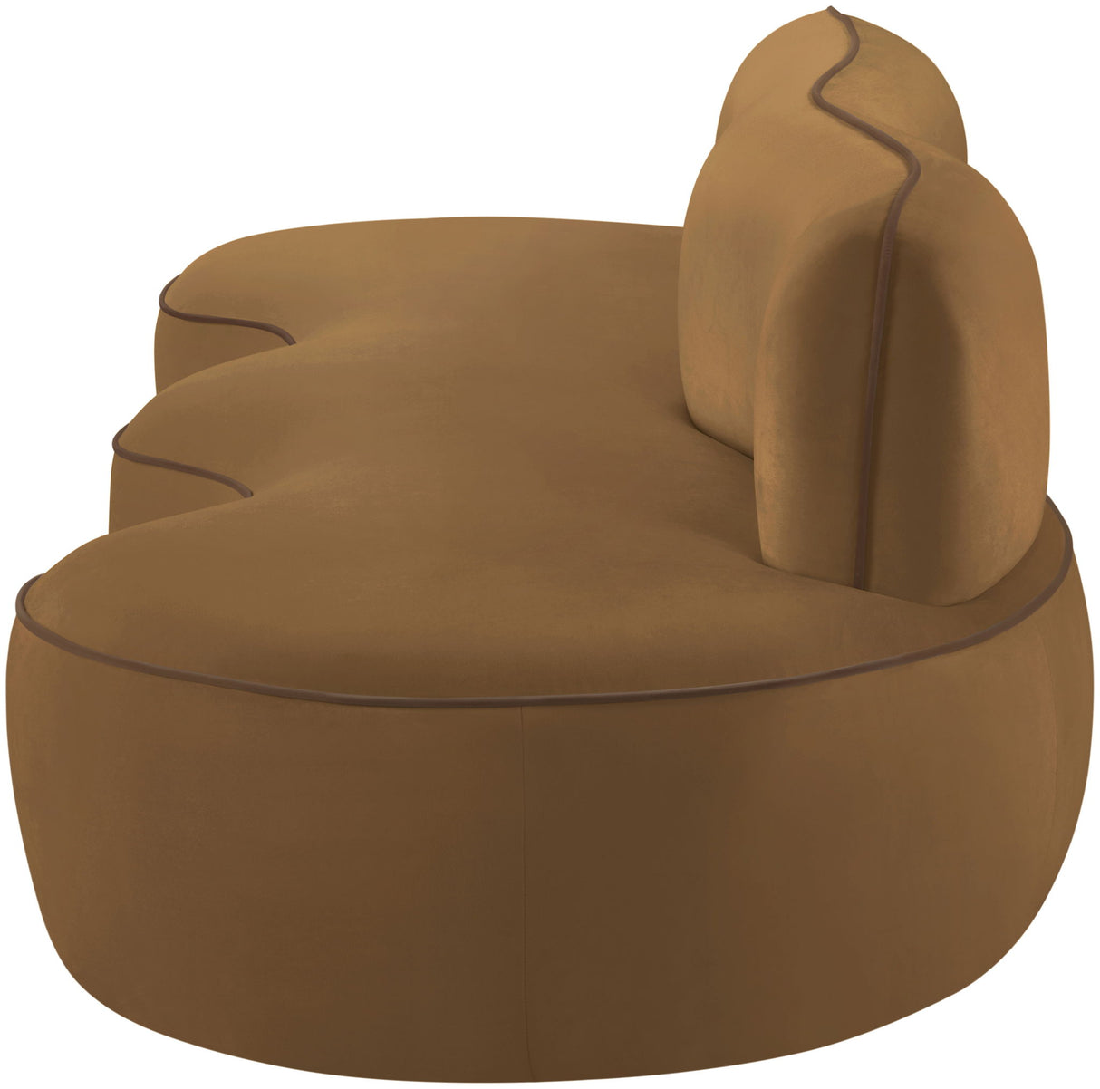 Swerve - Velvet 101" Upholstered Sofa