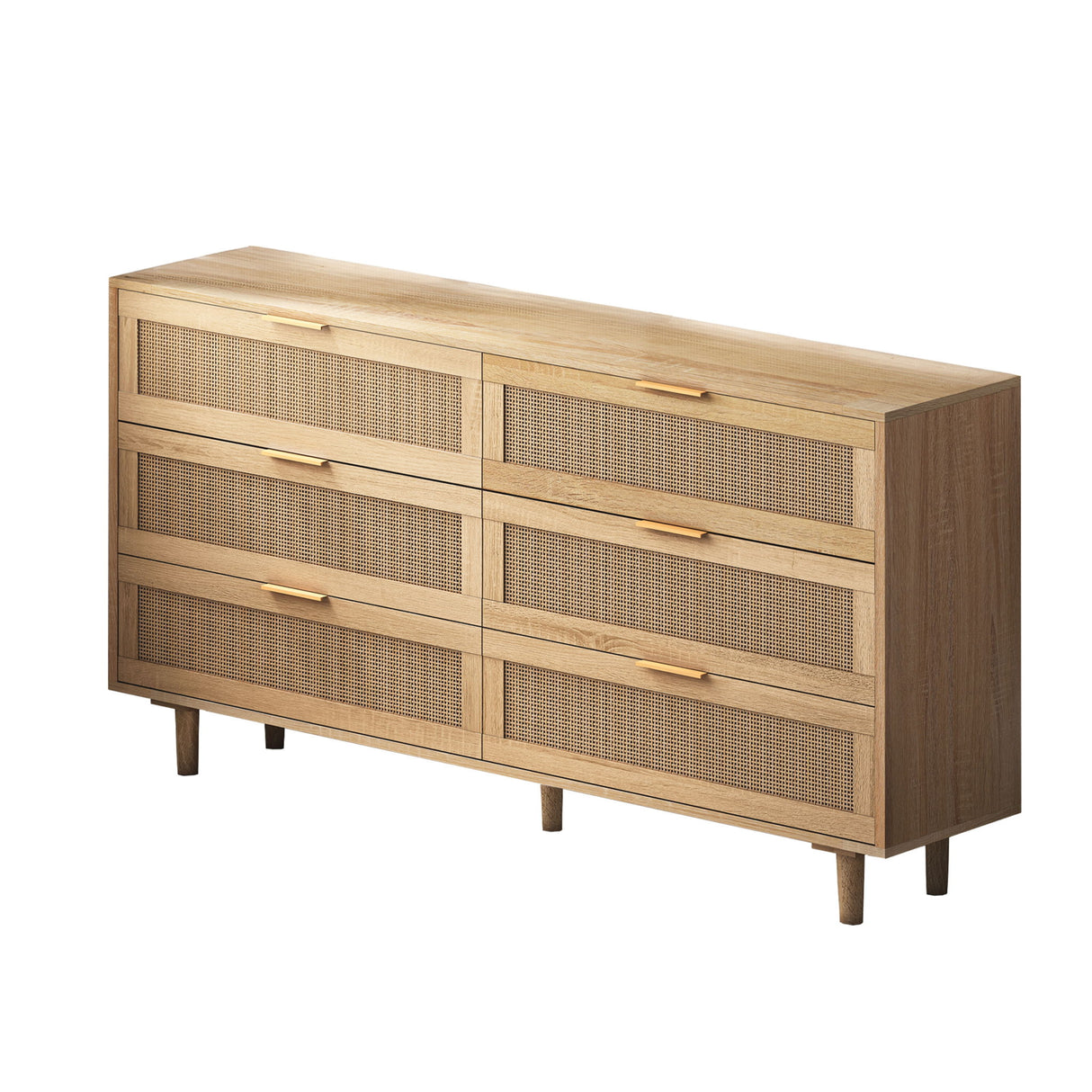Modern 6 Drawer Storage Cabinet For Bedroom
