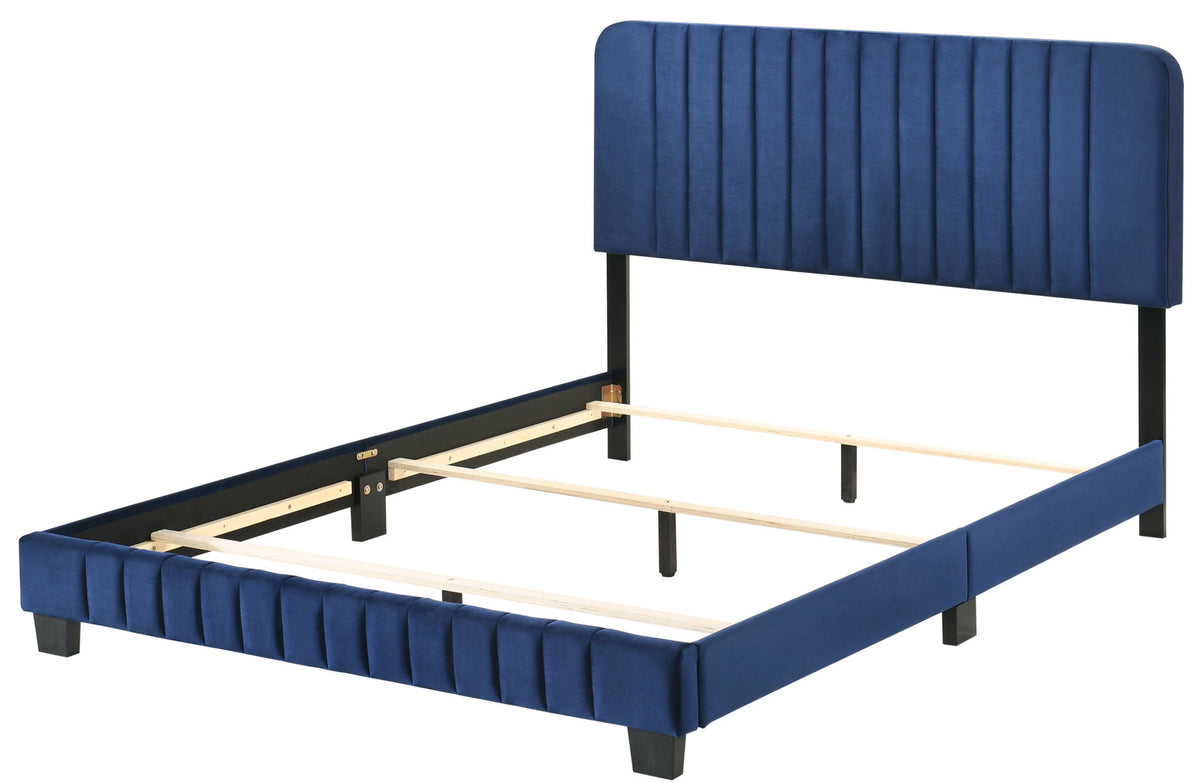 Channel Tufted Bed