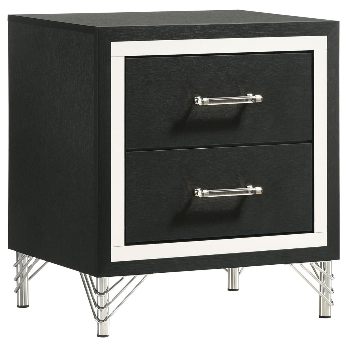 Lucia - 2-Drawer Nightstand - White