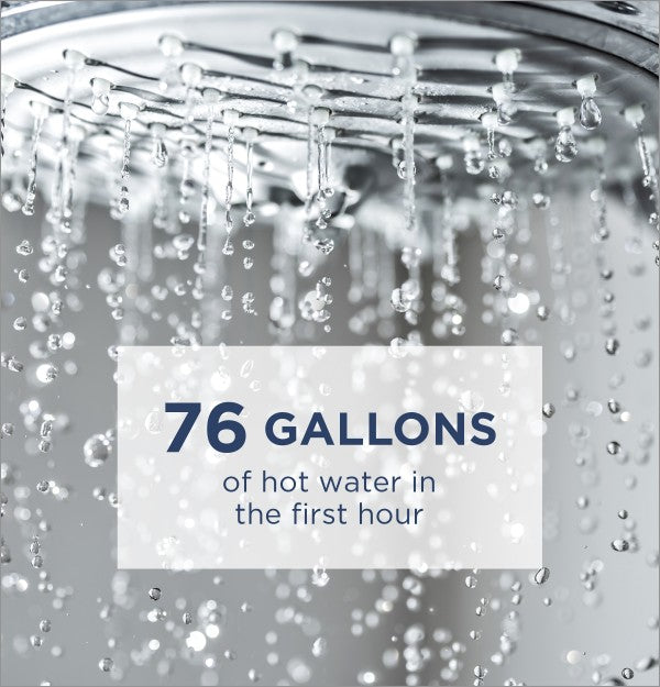 GE 50 Gallon Short Electric Water Heater - GE50S08BAM