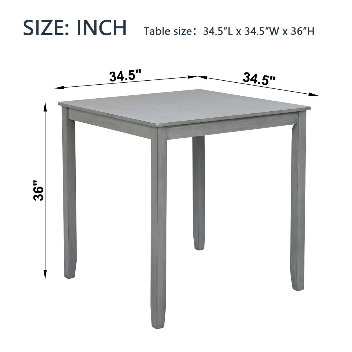 Dining Square Table