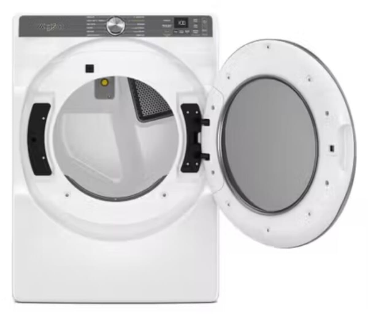 Whirlpool WED6720RW smart electric dryer control panel